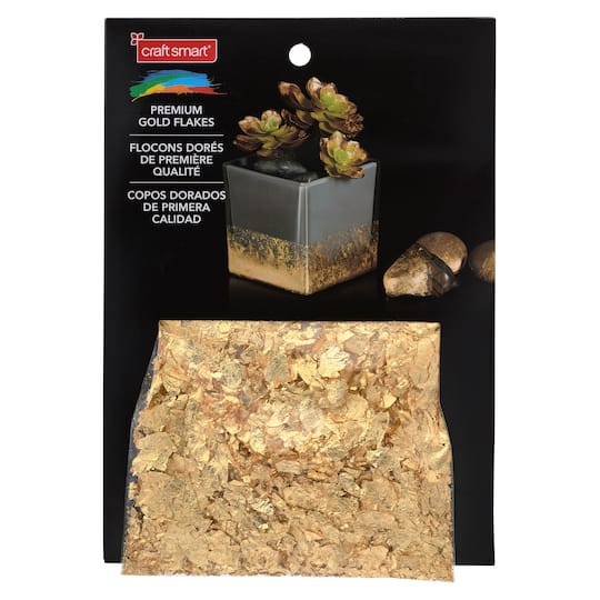 6 Pack: Premium Gold Flakes by Craft Smart®